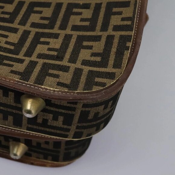 FENDI Zucca Canvas Garment Cover Brown Auth fm4432 - Picture 4 of 16
